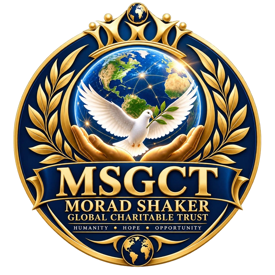Morad Shaker Global Charitable Trust official logo