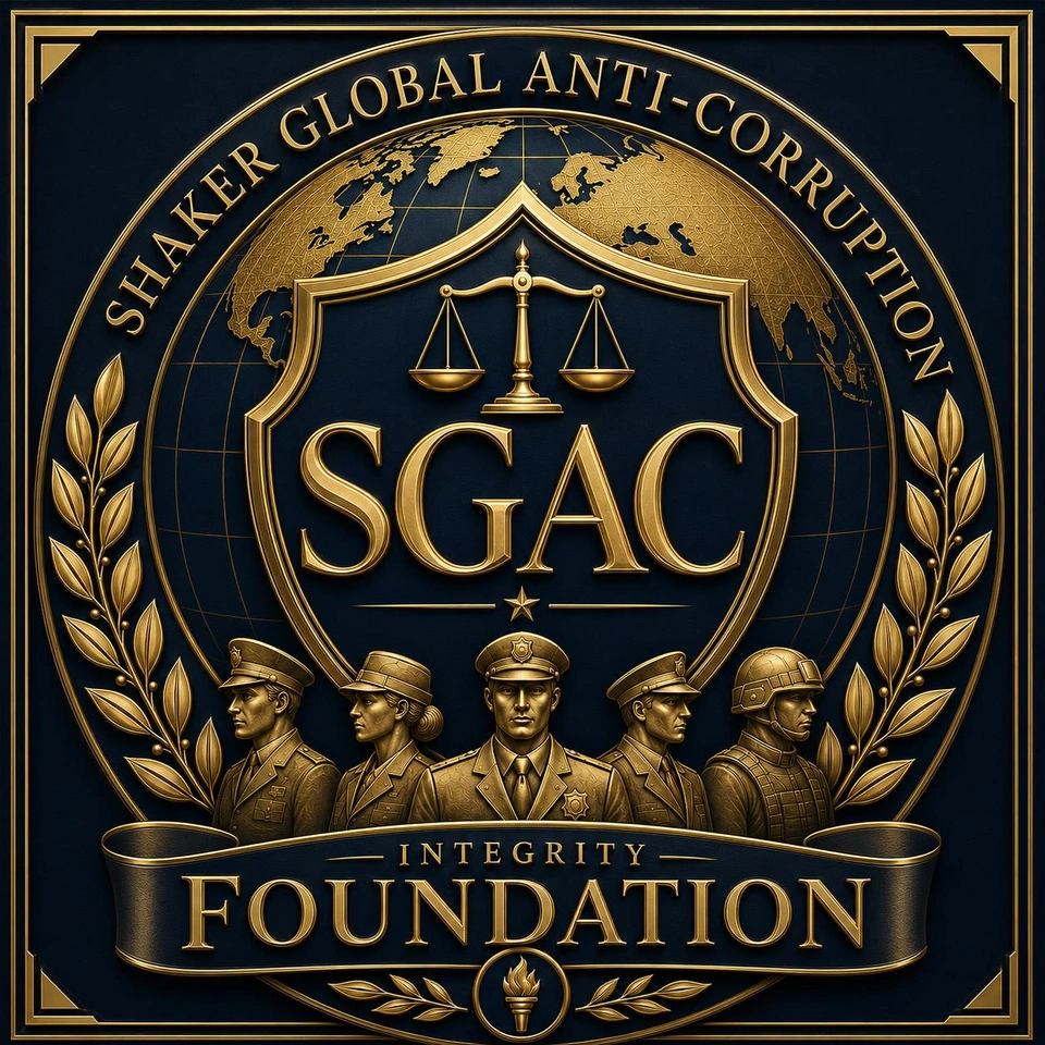 Shaker Global Anti-Corruption and Integrity Foundation official logo
