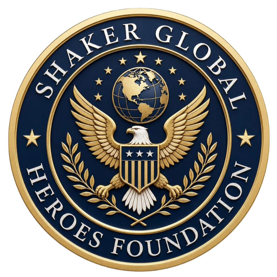 Shaker Global Heroes Foundation official logo